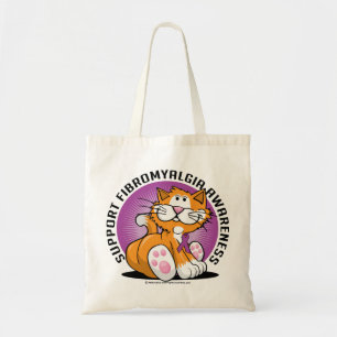 Fibromyalgia Cat Tote Bag