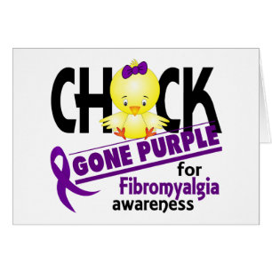 Fibromyalgia Chick Gone Purple 2