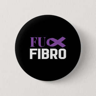 Fibromyalgia Fibro Awareness Fighter 1  6 Cm Round Badge