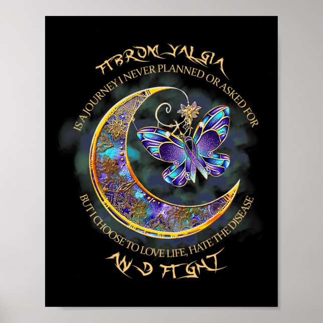 Fibromyalgia - Fibromyalgia Awareness 14 Poster (Front)