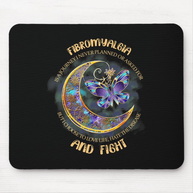 Fibromyalgia - Fibromyalgia Awareness 5 Mouse Pad (Front)