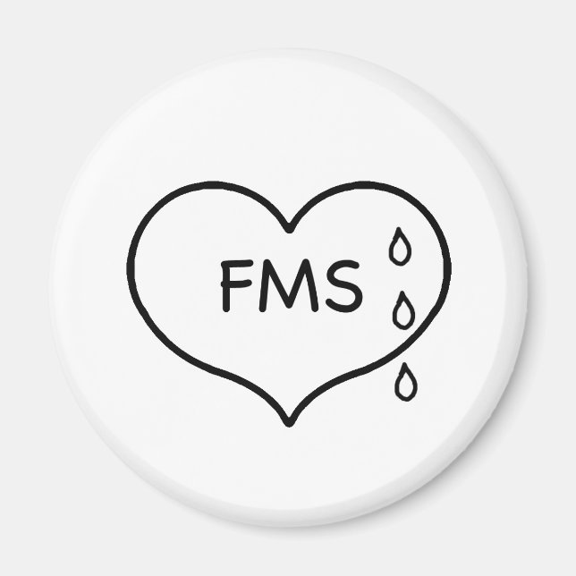 Fibromyalgia Humaneness Campaign Magnet (Front)