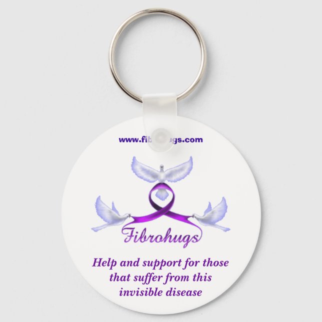 Fibromyalgia keychain (Front)