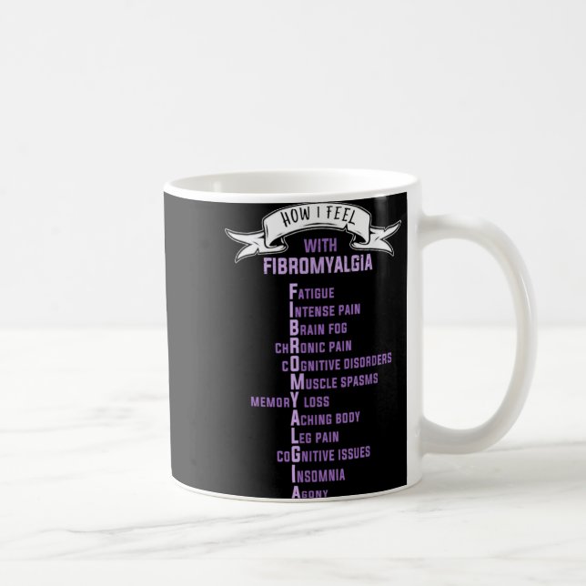 Fibromyalgia Sonie Amp Fibro Awareness This Is  Coffee Mug (Right)