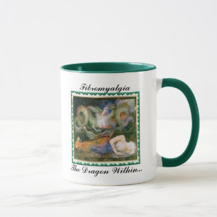 Fibromyalgia, The Dragon Within... Mug