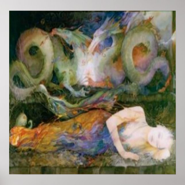 Fibromyalgia, The Dragon Within Poster (Front)