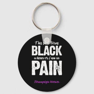 Fibromyalgia Warrior Chronic Pain Fibro Awareness Key Ring