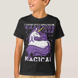 Fibromyalgia Warriors Are Magical Unicorn Lovers S T-Shirt