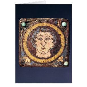 Fibula with the face of a young man