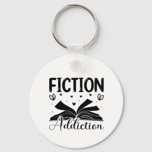 Fiction Addiction Key Ring