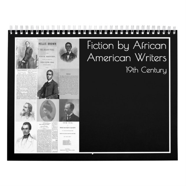 Fiction by African American Writers Calendar (Cover)