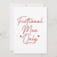Fictional Men Only