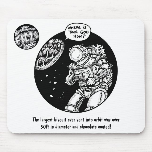FICTS "Biscuit in Space" Mousepad (Front)