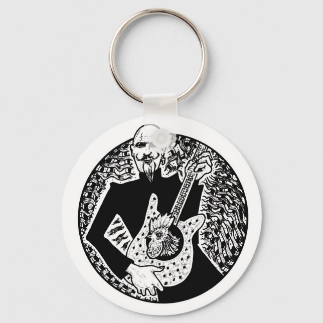 FICTS "Guitar Legend" Keychain (Front)
