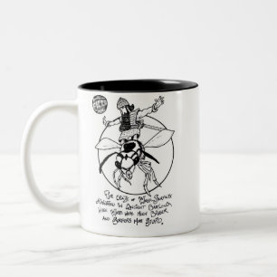 FICTS "Wasp-Surfing" 2-Tone Mug