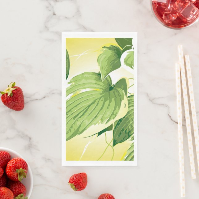 Ficus Plant 4 Napkin (Insitu)