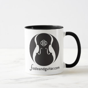 Fiddle and Guitar Mug