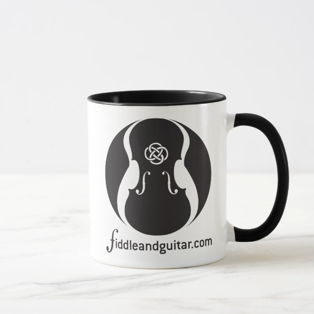 Fiddle and Guitar Mug (Right)