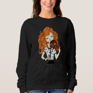 Fiddle Fiddle Dress Musical Youth Sweatshirt