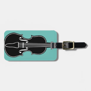 Fiddle Luggage Tag