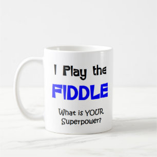 fiddle player coffee mug