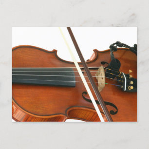 Fiddle Postcard