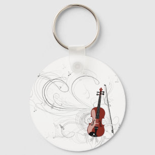 Fiddle Symphony Key Ring