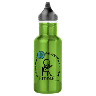 Fiddle - World Revolves Around 532 Ml Water Bottle