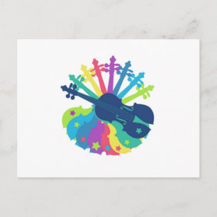 fiddlefun postcard