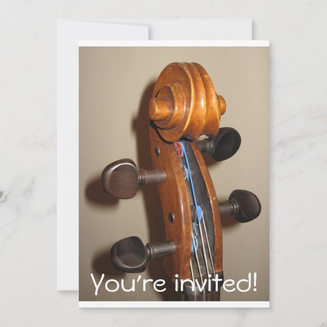 FIddlehead invitation (Front)