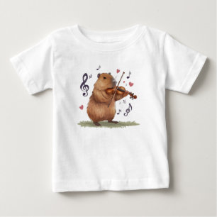 fiddler capybara baby T-Shirt