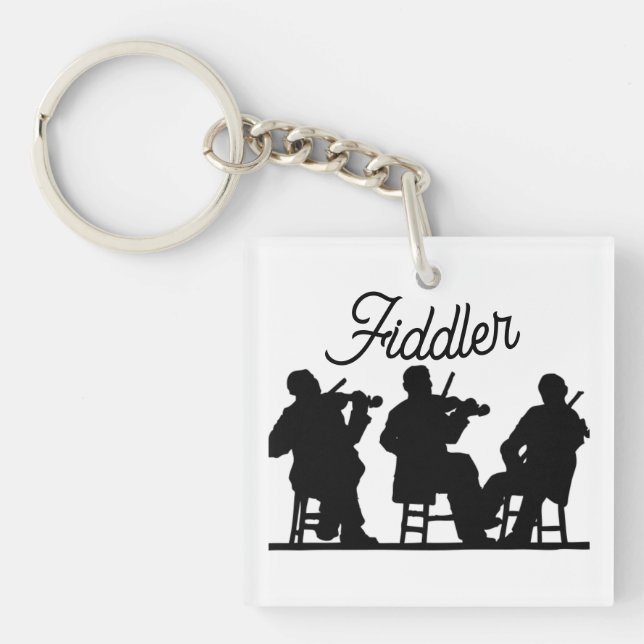 "Fiddler" Key Ring (Front)