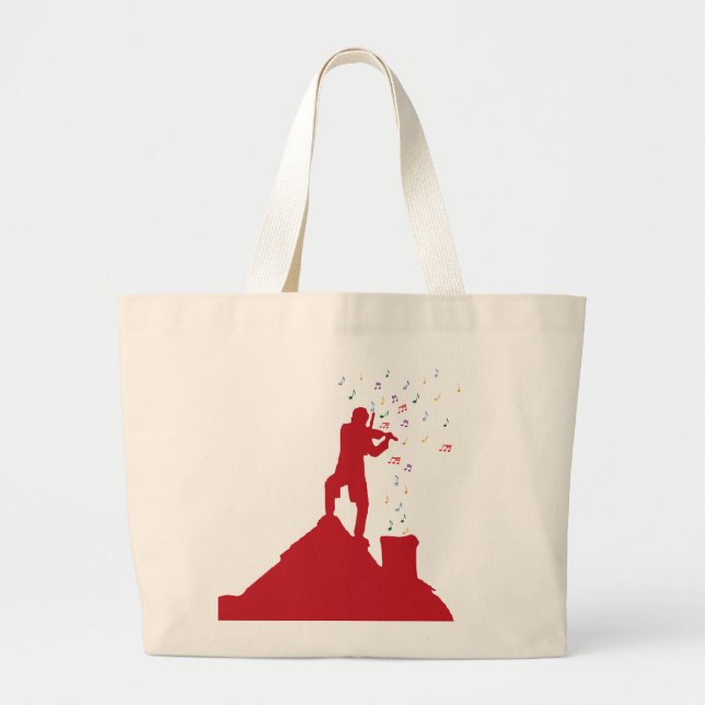 Fiddler  large tote bag (Front)
