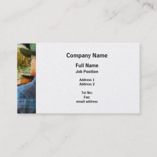 Fiddler - Platinum Finish Business Card