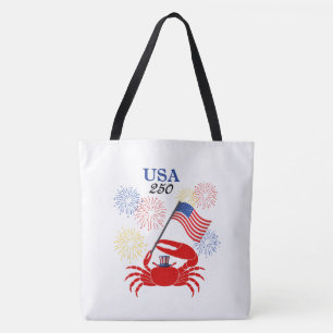 Fiddler's Fourth Tote Bag (select a style & size)