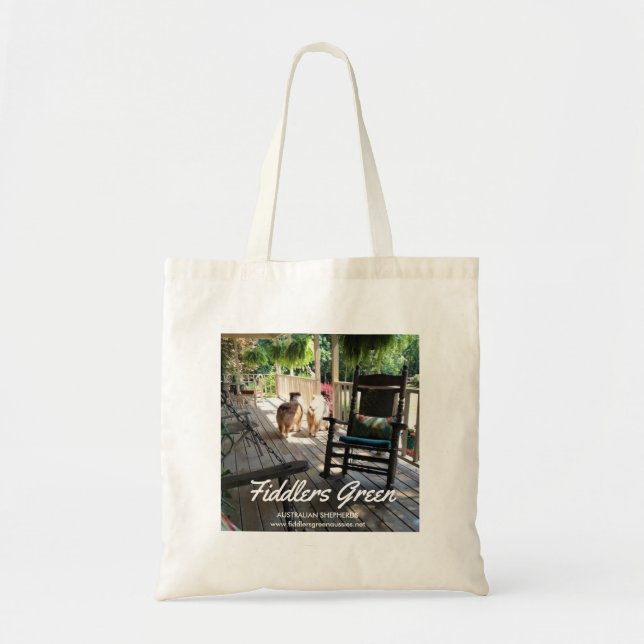 FIDDLERS GREEN AUSSIES TOTE BAG (Front)