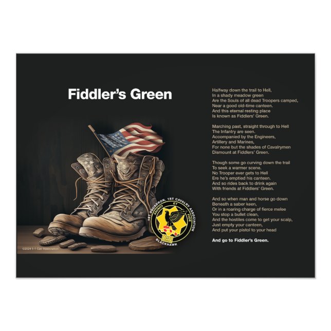 Fiddlers Green Photo Print (Front)