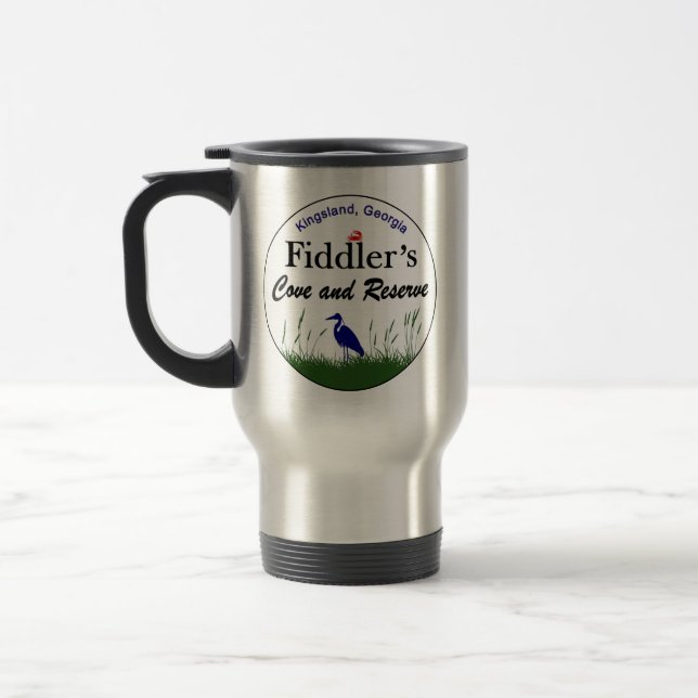 Fiddler's Travel Coffee Mug (Left)