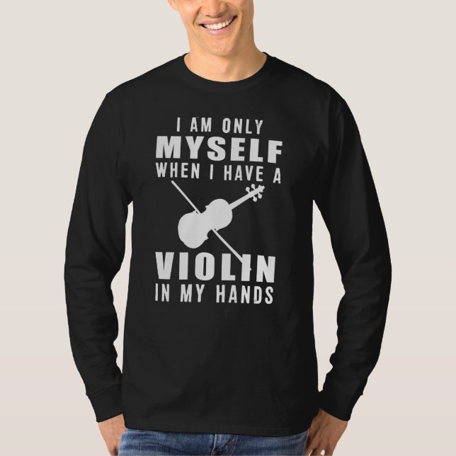 Fiddling Fun: Unleash Your Inner Maestro with this T-Shirt (Front)
