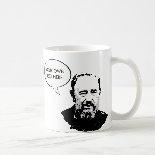 Fidel Castro Coffee Mug (Right)