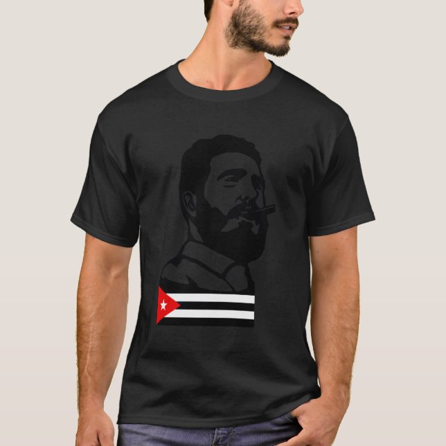 Fidel Castro Cuba Libre T-Shirt (Front)