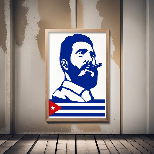 Fidel Castro, Presidente, Revolution, Cuba, Havana Poster (Creator Uploaded)