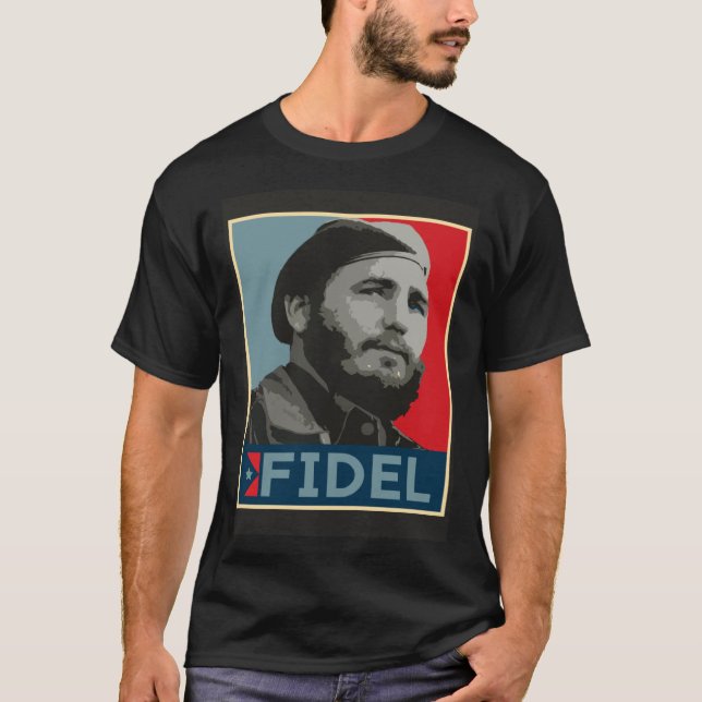 FIDEL CASTRO Pullover Hoodie (Front)