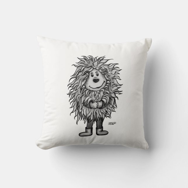 Fidel The Little Forest Goblin Cushion (Front)