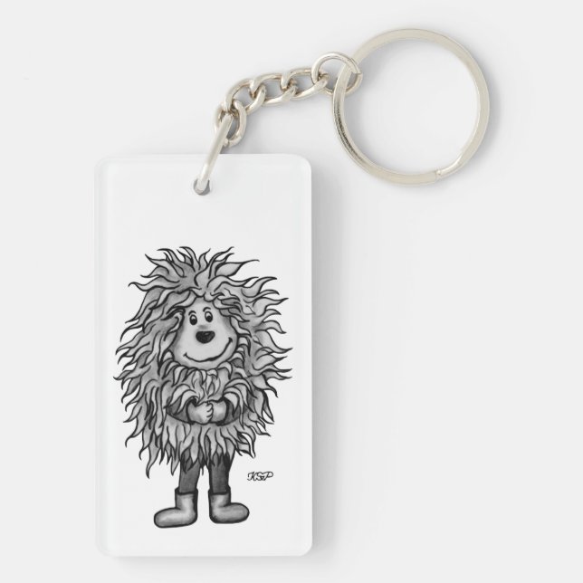 Fidel The Little Forest Goblin Key Ring (Back)