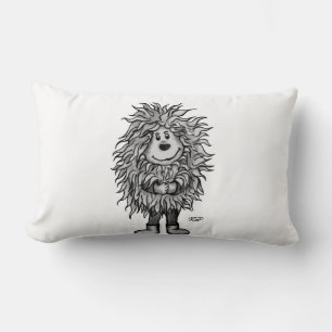 Fidel The Little Forest Goblin Lumbar Cushion
