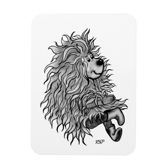 Fidel the little Forest Goblin Magnet (Vertical)