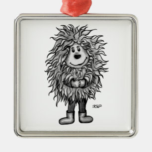 Fidel The Little Forest Goblin Metal Tree Decoration