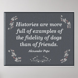 Fidelity of dogs - art print