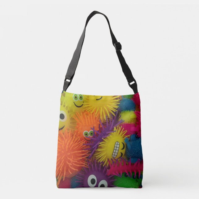 Fidget Toy Squishy Ball Crossbody Bag (Back)